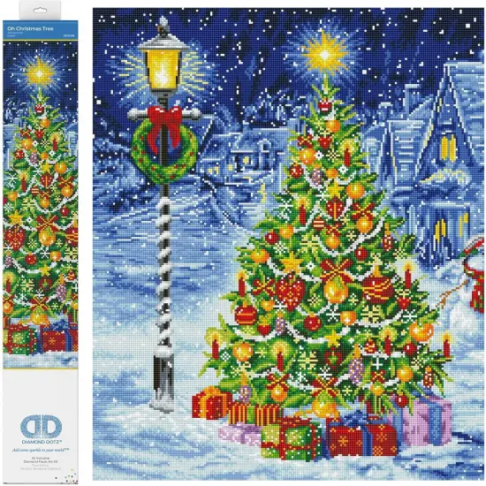 Oh Christmas Tree Diamond Painting Kits for Adult {1}