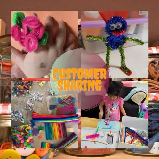 1170+ Pieces GoodyKing Arts and Crafts Supplies for Kids -Craft Art Supply Kit for Toddlers Kids Craft Supplies & Materials Age 4 5 6 7 8 9 - All in One D.I.Y. Crafting School Supplies (Large) {5}