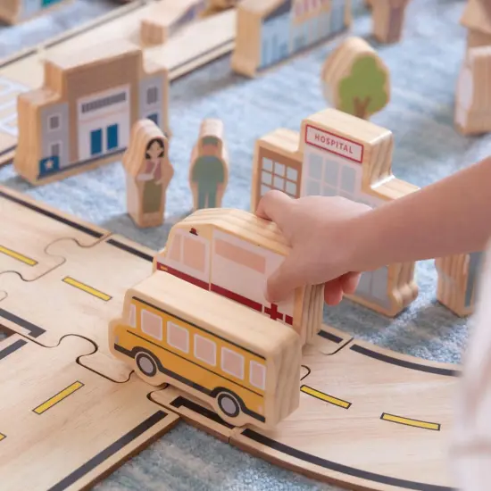 Kaplan Early Learning Company Community Block Set - 20 Pieces {7}