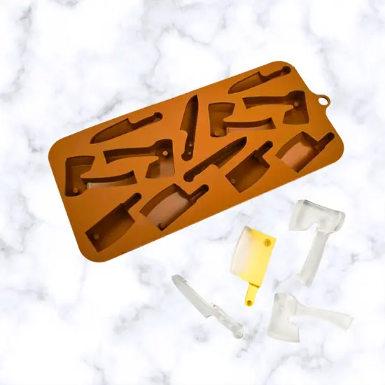 Hand Axe Cleaver Silicone Chocolate Mold {2}