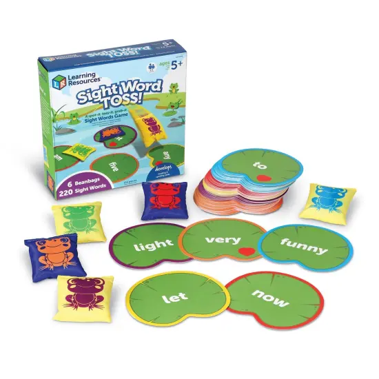 Sight Words Toss Game {1}