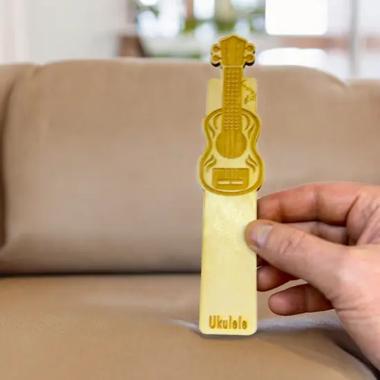 Bookmark - Ukulele - birch wood {6}