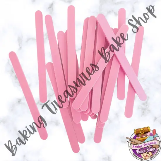 Acrylic Popsicle Sticks Solid Color Black {3}