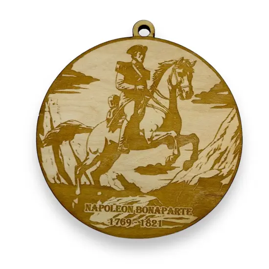 Ornament - Napoleon Bonaparte Raw Wood {1}