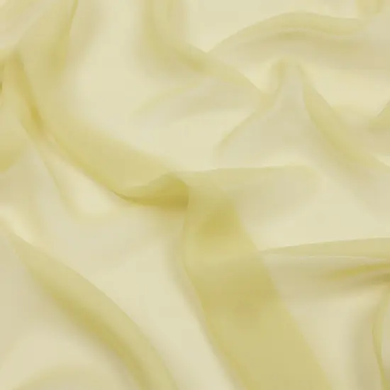 1 Yard Luxurious Linden Green Premium Silk Chiffon Fabric Perfect for Elegant Couture Designs 54 Inch Width {4}