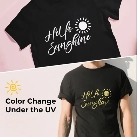 Sun Color Changing Heat Transfer Vinyl (20pcs) {5}
