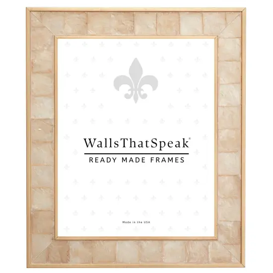 9x12 Picture Frame, Opulence 1.5 Inch MDF Moulding, Wall Display Frame for Art, Posters, or Photos by wallsthatspeak Gold {1}
