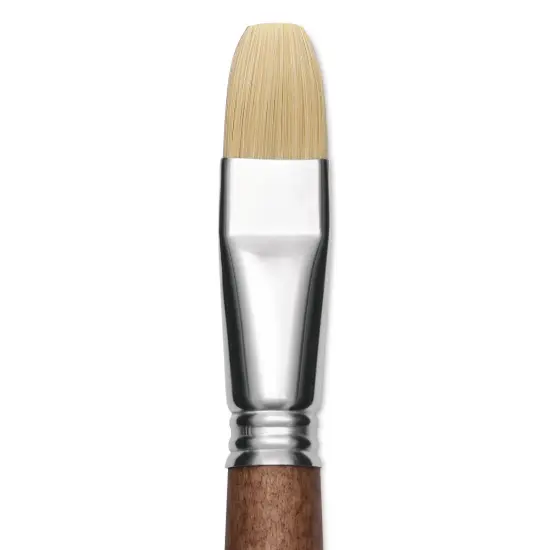 Escoda Futura Synthetic Bristle Brush - Series 5420, Bright, Size 18, Long Handle {1}