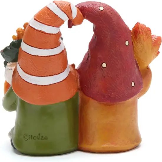 Fall Pumpkin Gnomes Decorations - Orange-red {2}