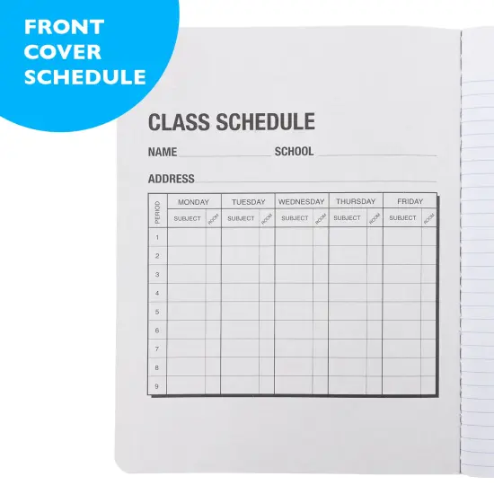 BAZIC Composition Book C/R Camouflage 100 Ct. {10}