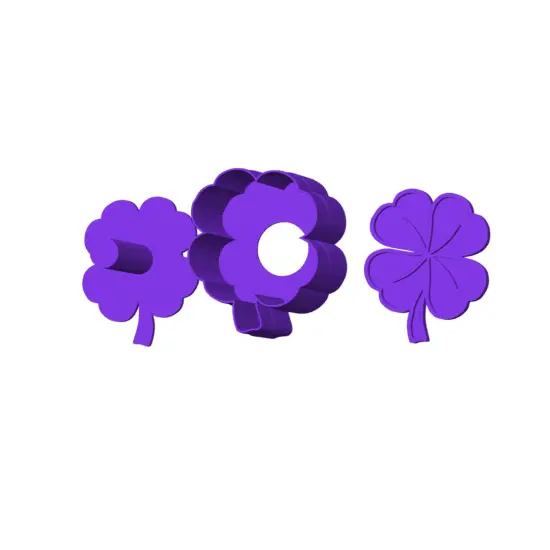 Four Leaf Clover Cake Pop Mold WEmbosser {2}