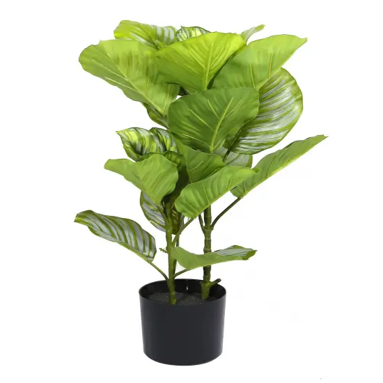 Artificial Potted Fiddle Leaf 23in {1}