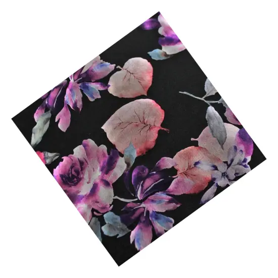 Lolita Foil Printed Spandex Fabric {3}