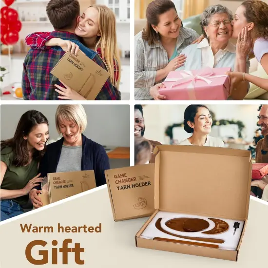 Crochet Yarn Holder {4}