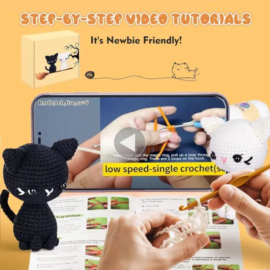 Cat Crochet Starter Kit {4}