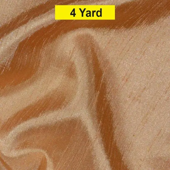 Shantung Satin Fabric Satin Dupioni Silk for Apparel and Garments 60" wide Tangerine {1}
