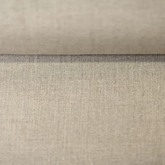 1 Yard Light Mixed Natural Washed Pure Linen Fabric Midweight 2 Tone 60 Inches Wide {5}