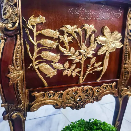 Redesign Decor Moulds&reg; - Sweet Bellflower - 8"x5", 8mm thickness Copyright #VA0002330071 {4}