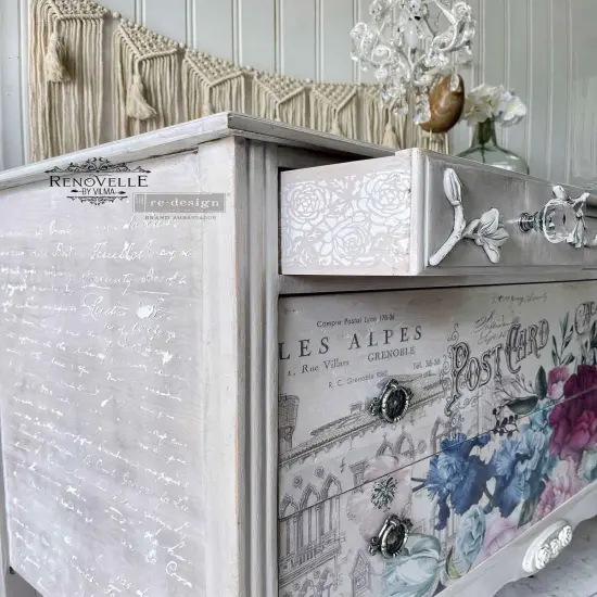 Redesign Stencil - Script 18x21 - sheet size 18"x21", design size 16.1"x16.1" {4}