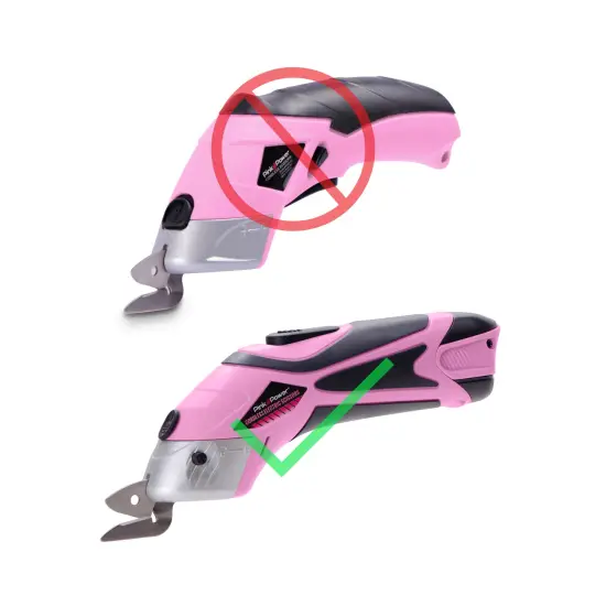 Pink Power 5-Pack PPO Paper and Fabric Scissor Blades {4}
