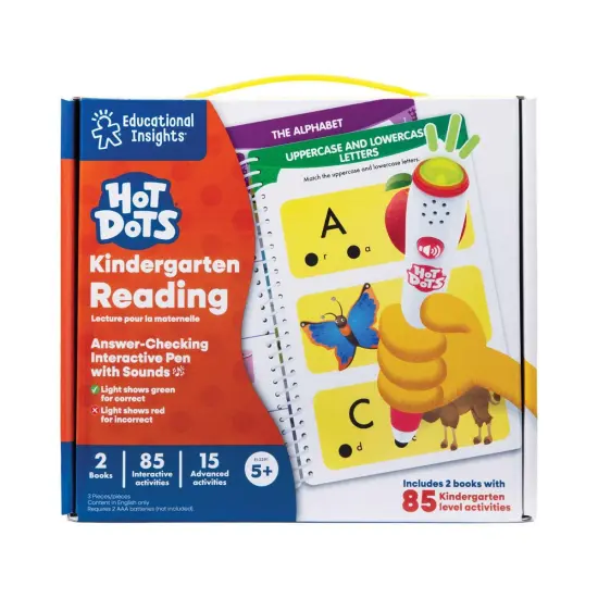 Educational Insights Hot Dots Jr. Let's Master Kindergarten Reading {6}