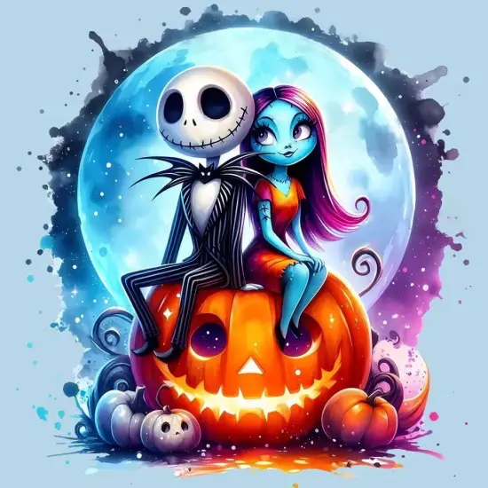 Diamond Art Kits for Adults, Halloween Diamond Painting Kits - 14x14 Inch {1}