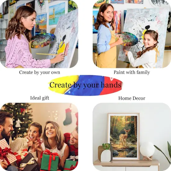 Paint by Numbers Kit Acrylic Easy Paint {5}