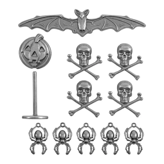 Idea-Ology Metal Adornments 12/Pkg-Halloween {2}