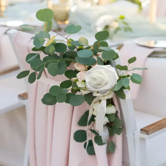 25pcs Real Looking Fake Roses Bouquets {3}