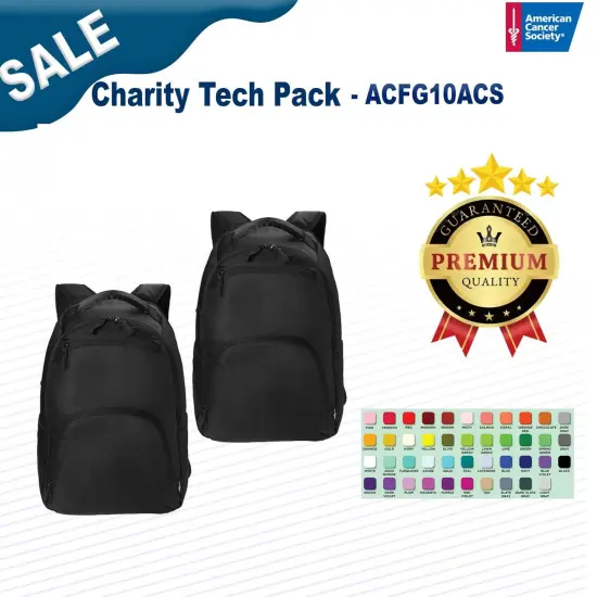 American Cancer Society&reg; Charity Tech Pack Black {2}