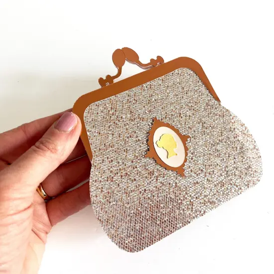 CHAMPAGNE FUSION Sequin Glitter Cardstock - Encore Paper {3}