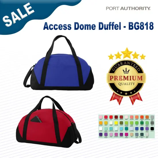Port Authority&reg; Access Dome Duffel Black {2}