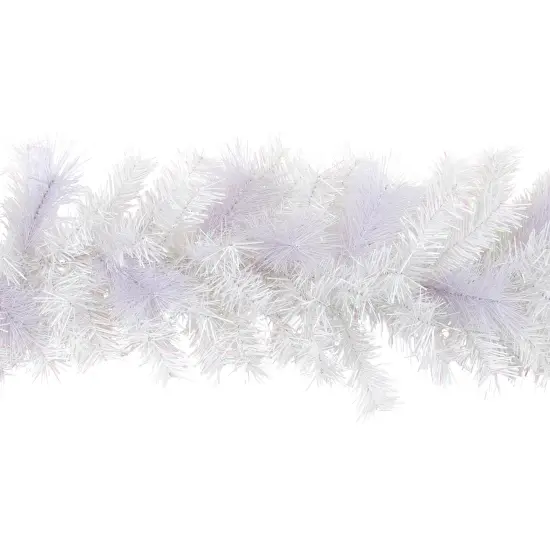 Northlight 9' x 10" Vermont White Pine Artificial Christmas Garland, Unlit {4}