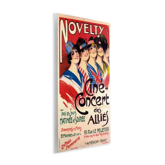 Stupell Industries Vintage Novelty Concert Wall Plaque Design by Marcus Jules {3}