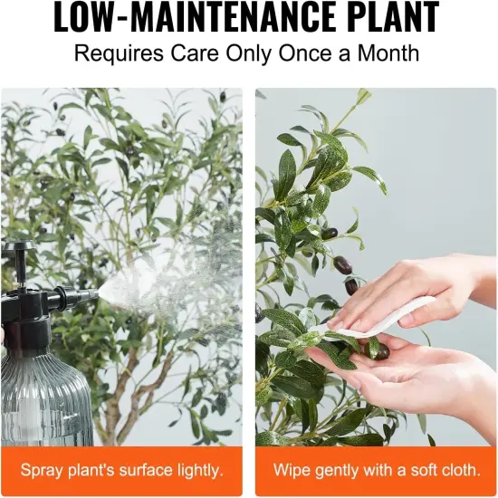 Realistic Green Olive Tree Plant Decor {4}