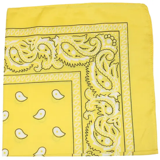 Pack of 600 Mechaly Unisex Paisley Cotton Bandanas - Bulk Wholesale {1}