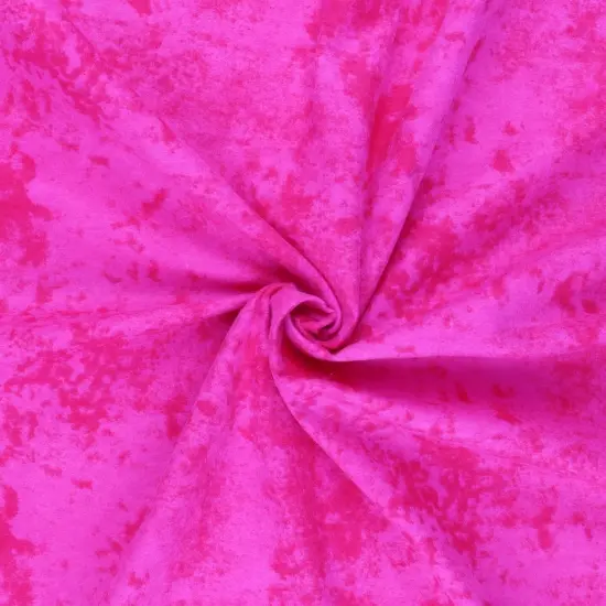 Mook Fabrics Marble Snuggy Flannel Fabric [43 in. Wide] - By The Yard Hot Pink {2}
