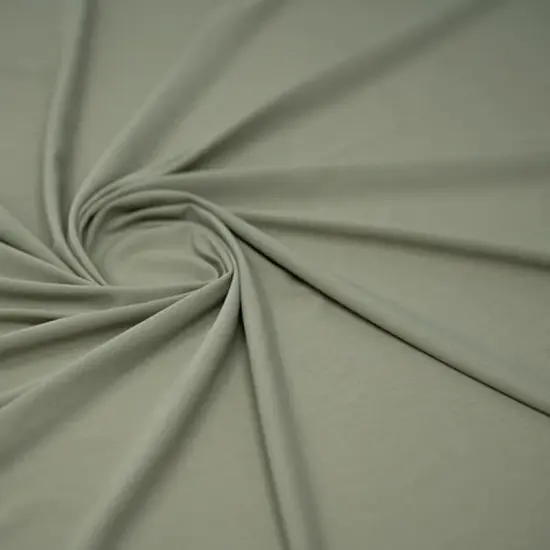 UniFlex Reversible Spandex Knit Fabric Khaki Green {1}