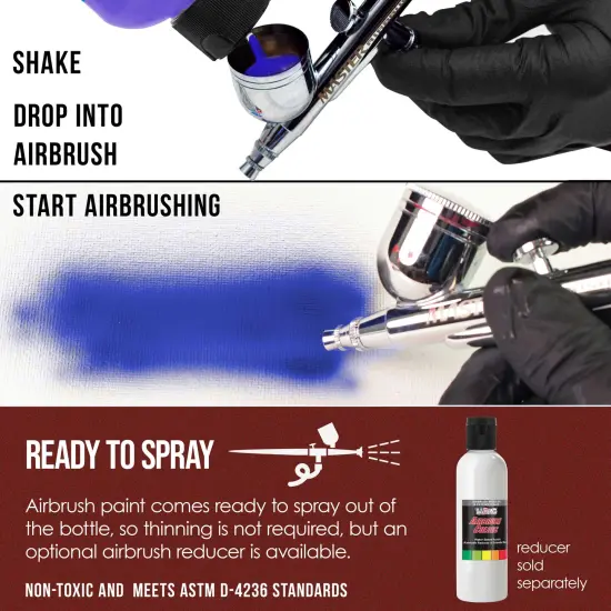 Wine Pearl, Pearlized Special Effects Acrylic Airbrush Paint, 8 oz. {3}