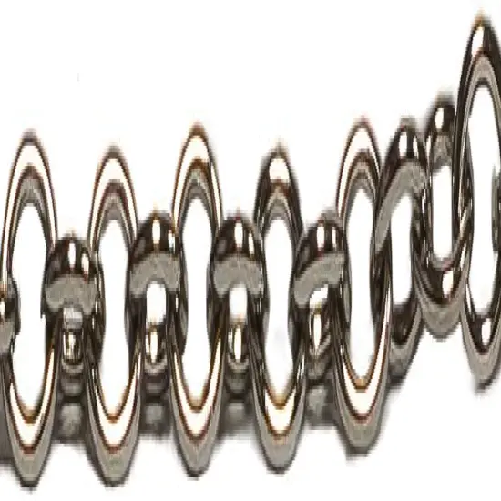 Cable Chain - Silver Toned Stainless Steel 2.78W x 3.32Lmm - 10' per Unit {1}