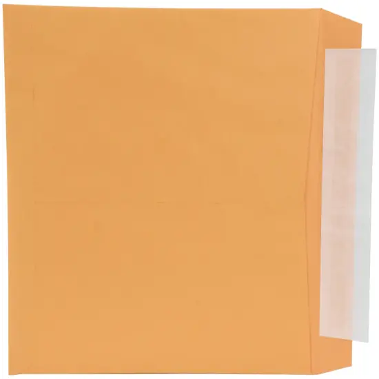 School Smart Kwik-Tak Envelopes, 10 x 13 Inches, 28 lb, Kraft Brown, Box of 100 {1}