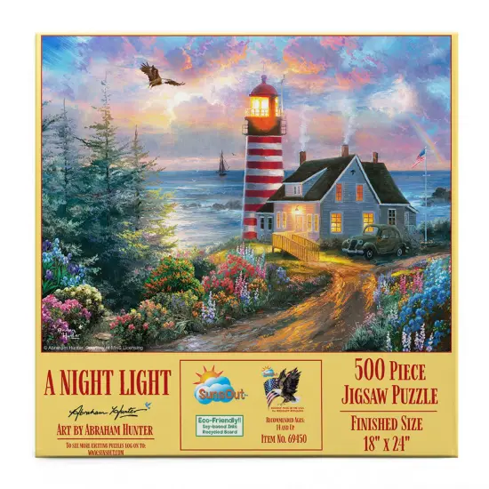 Sunsout A Night Light 500 pc Jigsaw Puzzle 69450 {4}