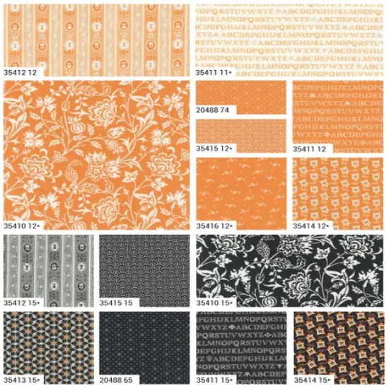 Agatha Road Fat Eighth Bundle by Fig Tree Co for Moda (35410F8) {6}