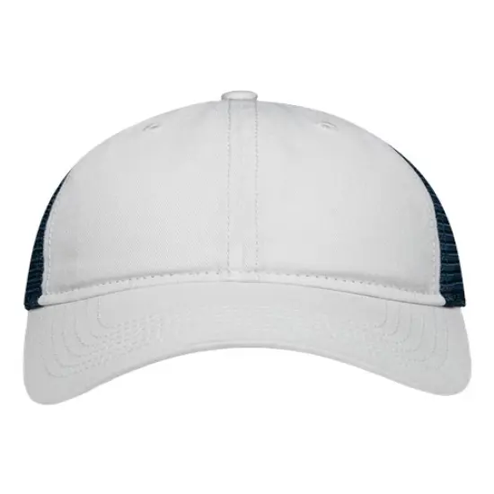 Sportsman&reg; Mesh Dad Hat Fit White/ Navy {1}