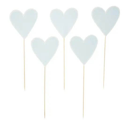 30 Pieces Elephant Baby Shower for Boys Party Decorations, Centerpiece Stick Table Toppers Blue {5}