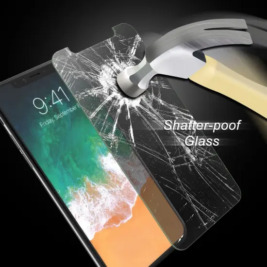 Insten Anti-Spy Tempered Glass Privacy Black Screen Guard Film Full Coverage Edge to Edge Curved 9H for iPhone 11 Pro XS X {4}