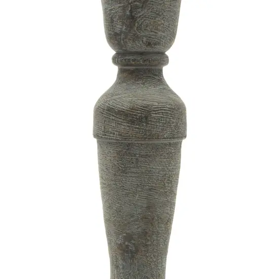 Decorative Wood Centerpiece Candle Holder- 5" X 15.5" {3}