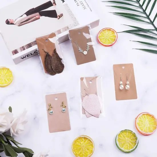 Earring Making Supplies, 1350pcs Earring Making Kit with Earring Hooks, Jump Rings, Pliers, Earring Backs, Earrings Holder Cards and Clear Bags for DIY Earring Supplies and Earring Findings {2}