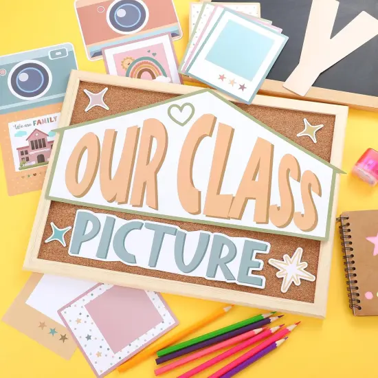 52 Pcs Boho Bulletin Board Decor for Classroom {1}