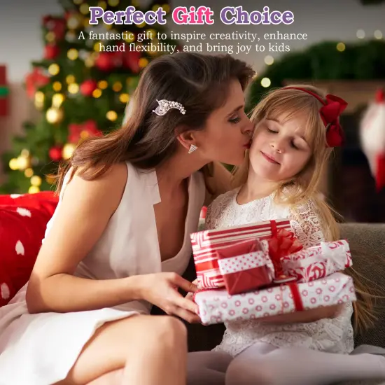 Easter Basket Stuffers for Kids Girls - 5300 Clay Beads Bracelet Making Kit,Arts and Crafts for Kids Ages 8-12,Easter Crafts Games Toys for 3-10 Year Old Birthday Gift,Stuff Supplies {3}